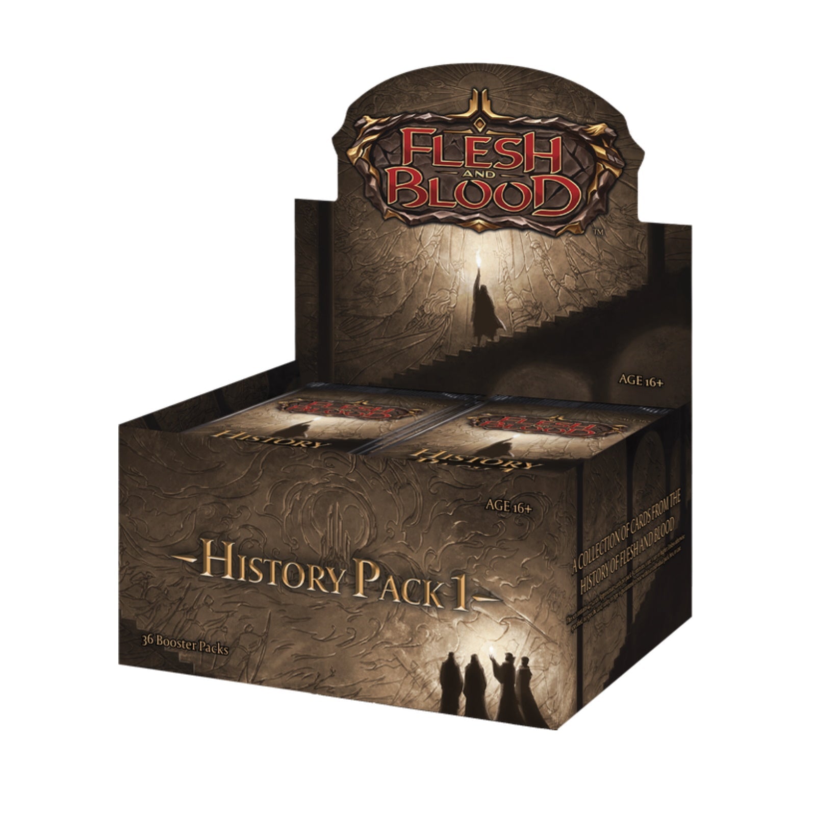 Flesh and Blood History Pack 1- BOX of 36 Booster Packs